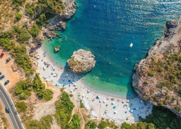 Mani Stone Built Home A Breath Away To The Sea Stoúpa Exterior foto